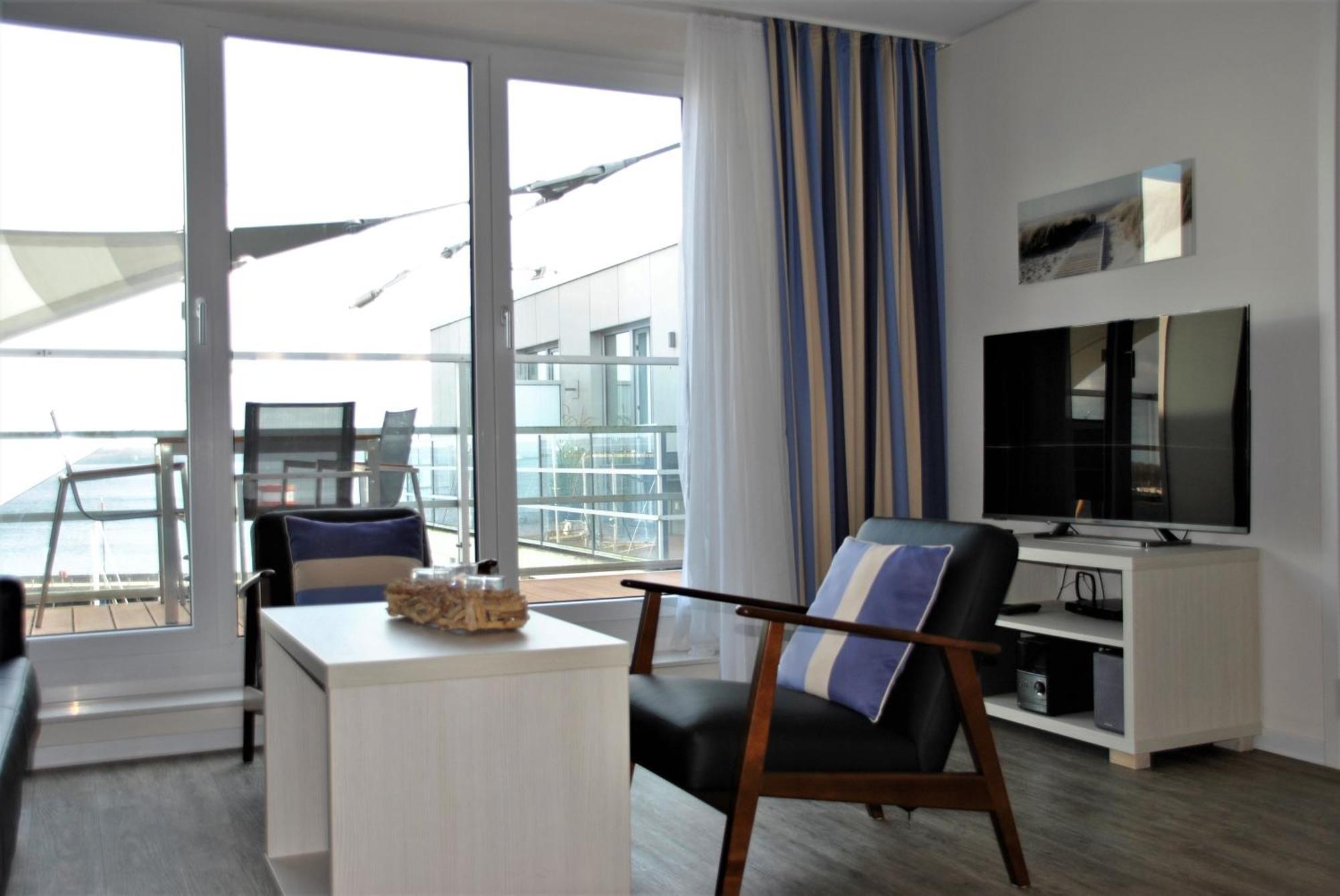 Apartment 42 "Segler", Mit Sauna, Blickrichtung Offene See Eckernförde Exterior foto